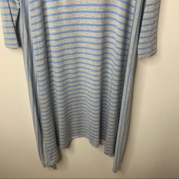 MATILDA JANE Blue Stripe Her Majesty Flowey Long Sleeve Dress - Picture 10 of 11